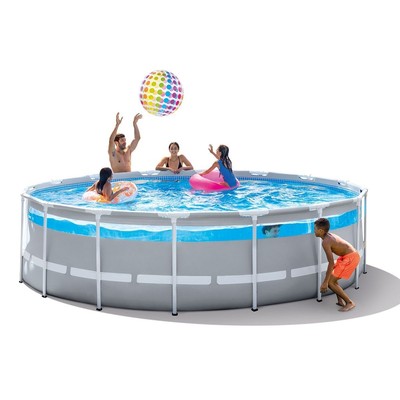 Schwimmbad Prisma Frame Clearview 488x122 CM Intex