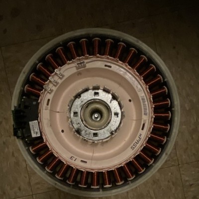 LG Direct Drive Motor for High-Efficiency Washing Machine, Metal, Electric