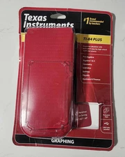 Texas Instruments TI-84 Plus Graphing Calculator Tested Working W Cover OPEN EUC