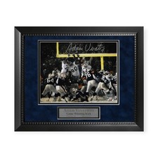 Adam Vinatieri Signed Autographed 8x10 Photo Custom Framed To 11x14 NEP