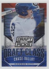 2014 Prizm Perennial Draft Picks Class Red White & Blue Pulsar Chase Vallot 0l0m