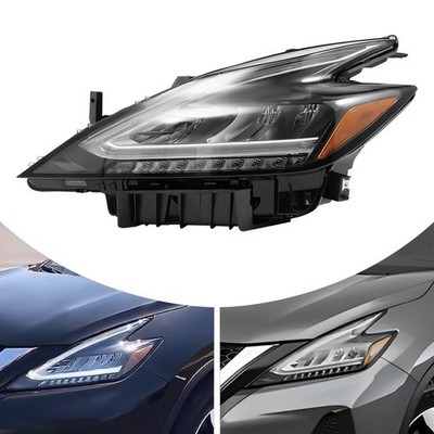 For 2019-2021 Nissan Murano Driver Left Headlamp LED Headlight Assembly 8-Pin LH