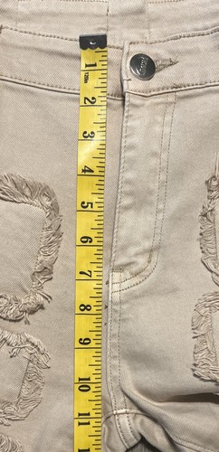 Vicious Denim Men’s Stacked Boot Cut Mid Rise Khaki Jeans Size 38x38 New W/ Tags - Picture 7 of 10