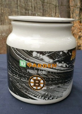 TD Garden Home of Boston Celtics & Boston Bruins Skybox Ceramic Cookie Jar