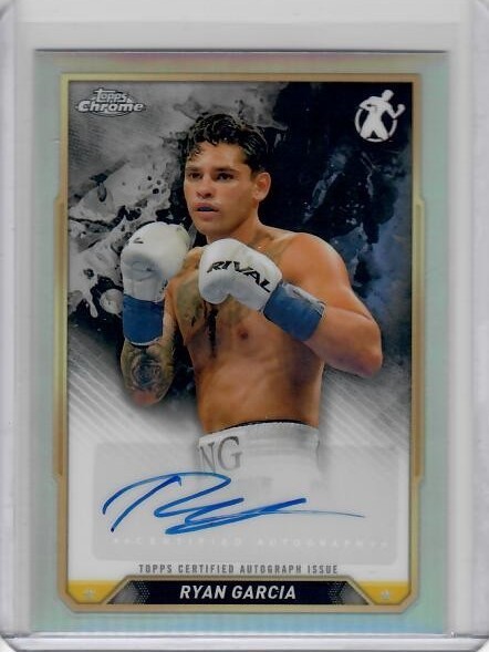 2024 Topps Chrome Boxing Ryan Garcia Autograph Auto #CBA-RGA