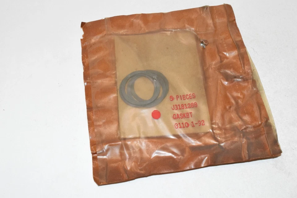 4 件 NOS J3181288 正品 Mopar 分销商垫圈 B28-104 — 第 2/3 张图片