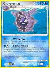 POKEMON CLOYSTER 47/132 DIAMOND & PEARL SECRET WONDERS NM CONDITION on eBay