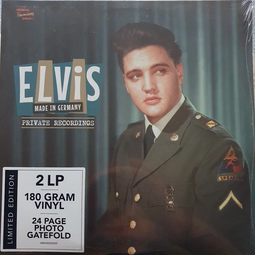 ELVIS PRESLEY- "ELVIS IN GERMANY" RARE 2019 MRS 2LP WITH 24 PAGE GF. SEALED!