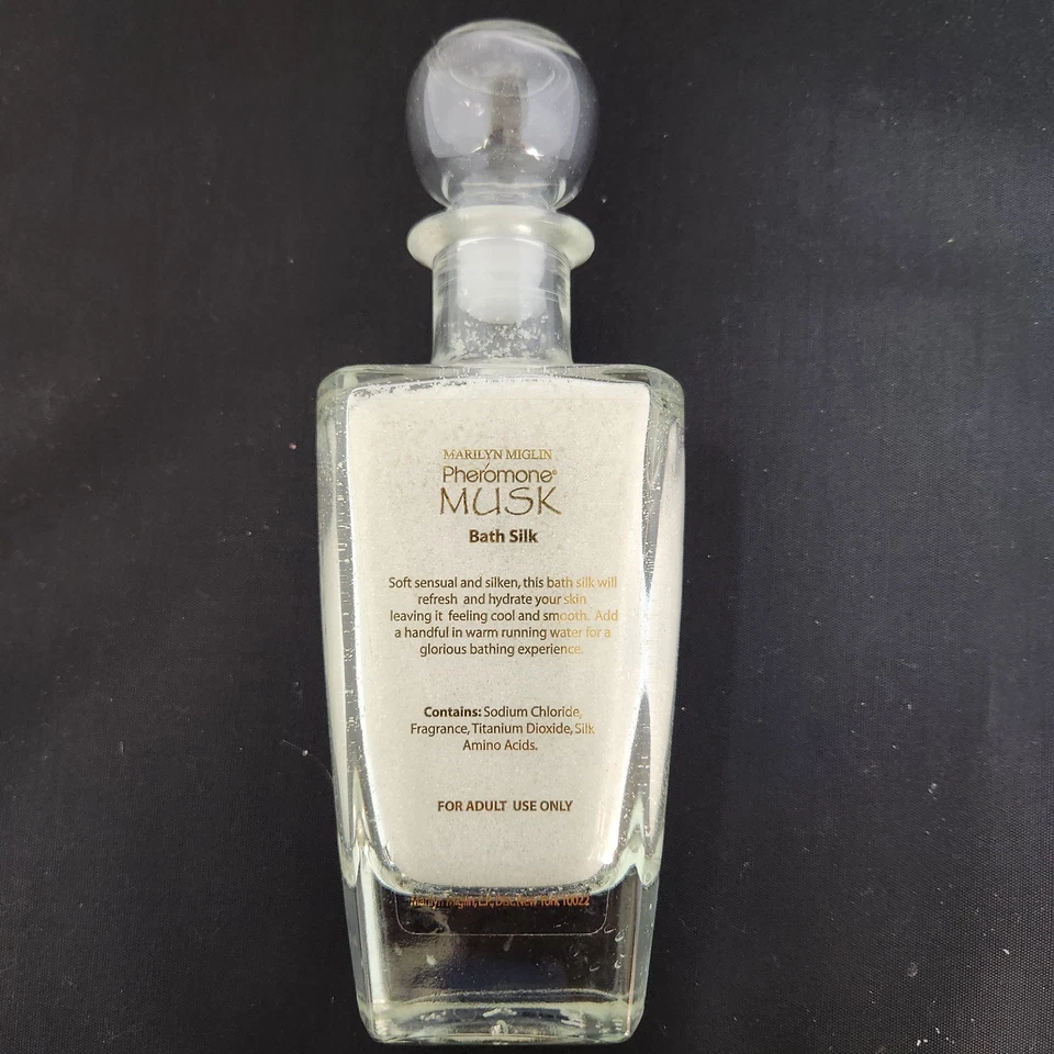 Baño Feromonas Musk Seda Marilyn Miglin Original Años 80 De Colección. Foto 2 de 4