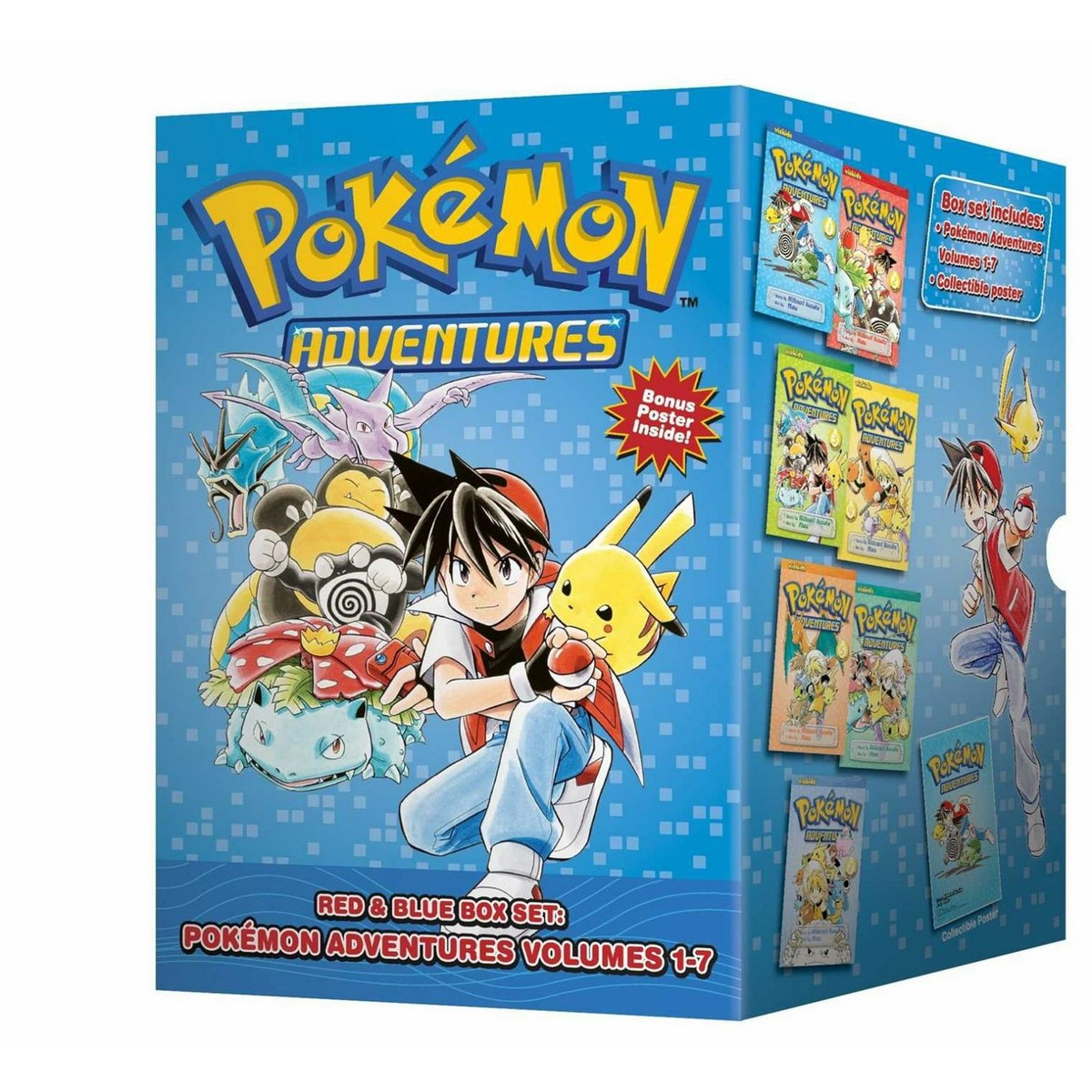 Pokémon Adventures Red and Blue Box Set (Set Includes Vols. 1-7