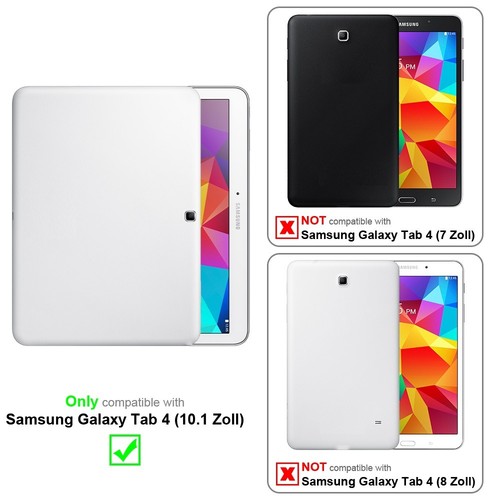 Tablet case for Samsung Galaxy Tab 4 (10.1 inch) Protection Cover Stand Magnetic - Picture 2 of 5