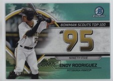 2023 Bowman Scouts Top 100 Aqua Refractor 23/125 Endy Rodriguez #BTP-95 1ik9