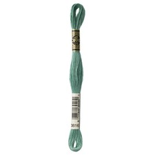 12 Pack - DMC 6-Strand Embroidery Cotton 8.7yd-Celadon Green - 117-3816