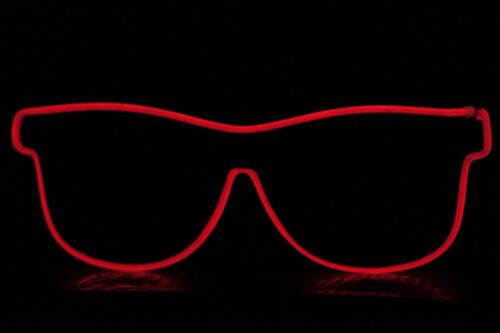 Pack of 50 wireless EL glasses and shades. LED Glasses, Bulk Party Glasses - Picture 1 of 9