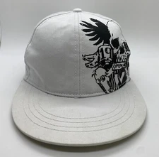 Open Road 1986 Cap Hat Youth Fitted 4-16 White 100% Cotton 