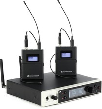 Sennheiser Ew-dx Mke 2 Set Dual Lavalier Microphone System - Q1-9 Band