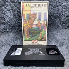 Here Comes The Cat! And Other Cat Stories VHS Tape 1994 Children’s Circle Rare