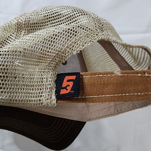 NEW Snap-On Hat EST. 1920 Cap Tools Brown Tan Black Mesh Adjustable Trucker - Picture 5 of 5