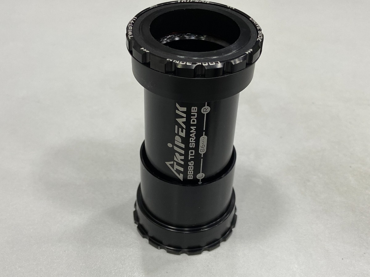 Tripeak Twist Ft BB86-92mm to Sram DUB Steel Bearing Bottom