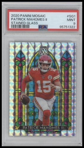 2020 Panini Mosaic - Stained Glass Patrick Mahomes II #SG1