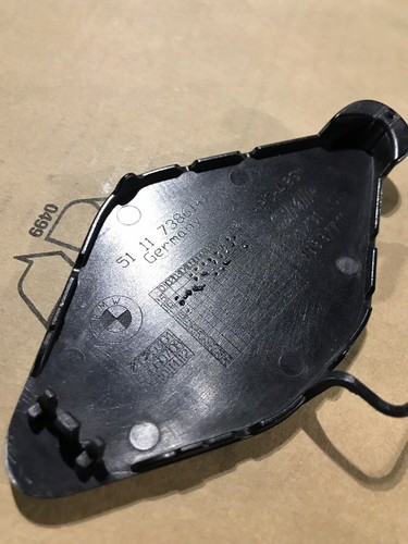 2018 BMW 330i FRONT BUMPER TOW HOOK CAP W/O M PKG USED PAINTED 51-11-7-396 837 - Picture 8 of 9