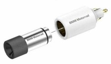 Original BMW LED-Taschenlampe 80 Lumen mit Adapter für 12V-Steckdose 77022414853