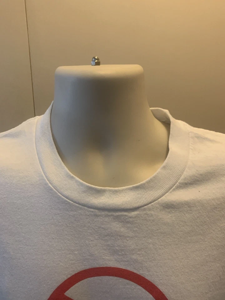 Vintage AAA Tag -T White No Whining Graphic T Shirt SZ X Large USA Fabric - Image 3 of 4