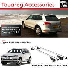 Roof Bars For VW Touareg Cross Bars, Roof Rack EASY FIT - FREE P&P - 2006-2018
