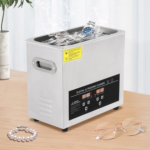 6.5L Stainless Steel Ultrasonic Cleaner 1.7 Gallon Ultrasonic Cleaning Machine - Picture 3 of 21