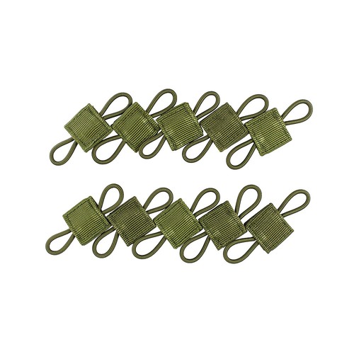 Tactical MOLLE System PTT Antenna Stick Retainer Elastic Webbing Binding Ribbon - Picture 3 of 7