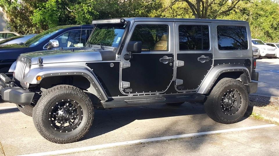 Комплект магнитных защитных пленок для корпуса MAG Armor ПВХ 15 шт. передние задние для Wrangler JKU - Изображение 3 из 4