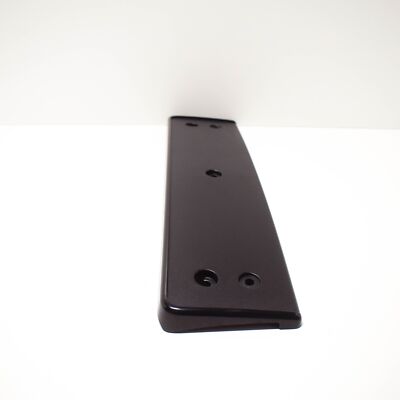 Support De Plaque D'immatriculation Avant - Référence 7P6807287 - Compatible VW Touareg 2011-2015 - Noir