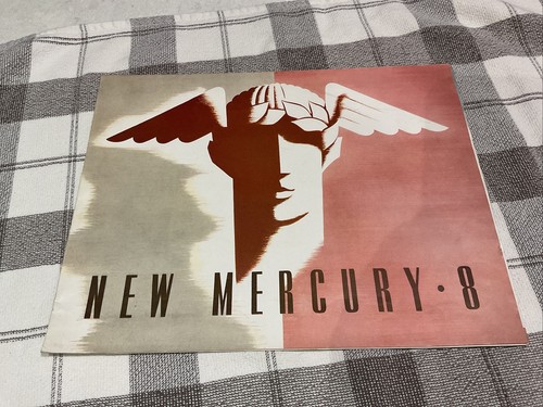1940 New Mercury 8 Folding Brochure