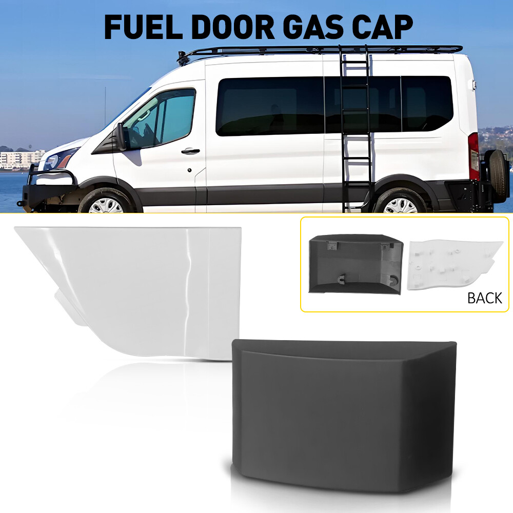 Fuel Door Gas Cap Hatch Cover Upper & Lower Fit Ford Transit 150 250 350 2015-23