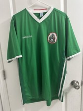 Remini Mexico Soccer Fútbol Jersey Green Men’s Sz L