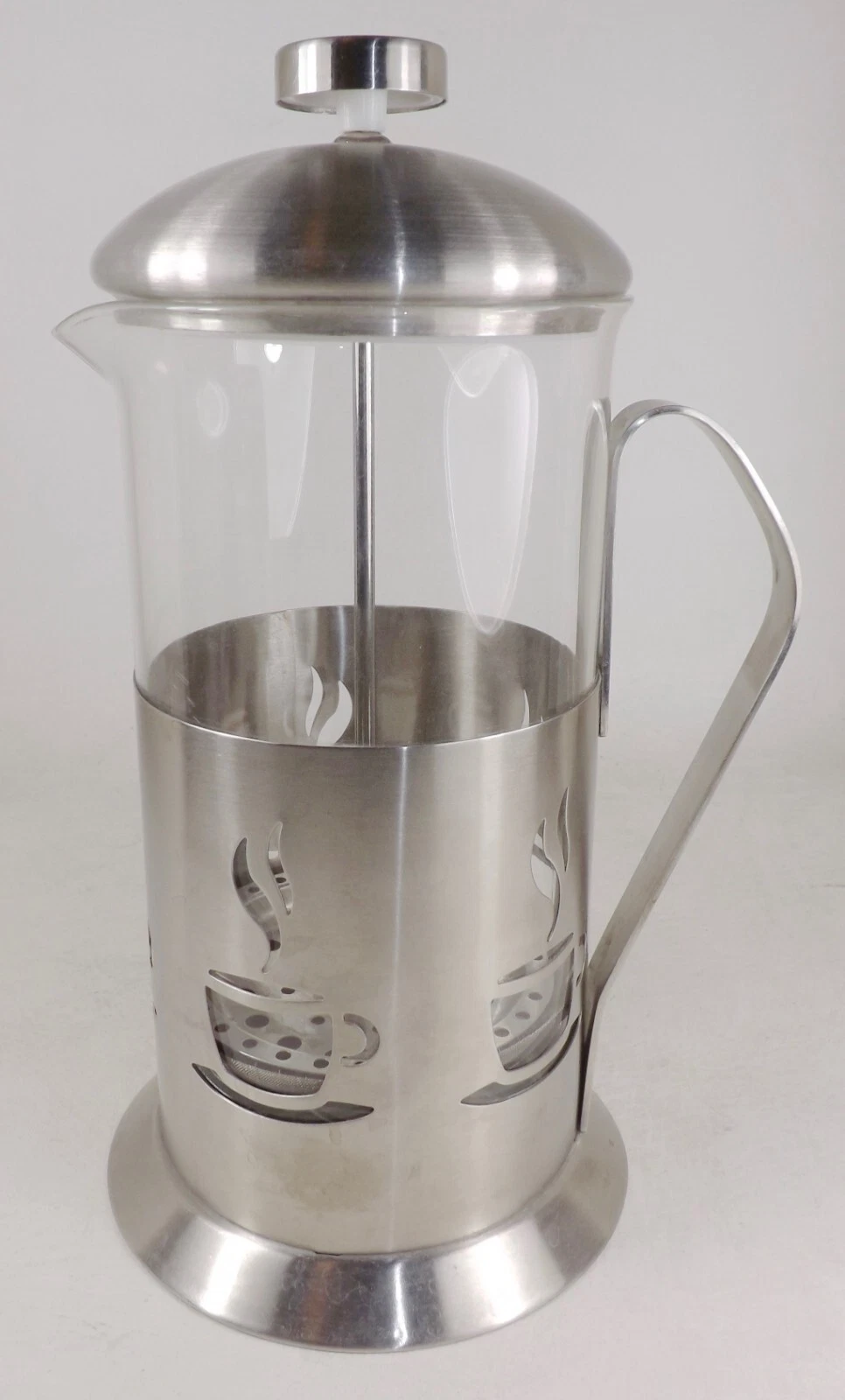BergHOFF Cook & Co 20 oz. 2.5-Cup Stainless Steel & Glass French Press