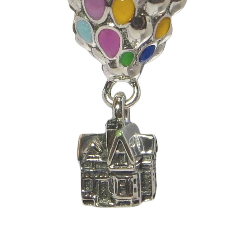 Pandora Disney Up Casa y Globos Esmalte y SS .925 Cuelga Dije 798962CO1 Foto 4 de 4