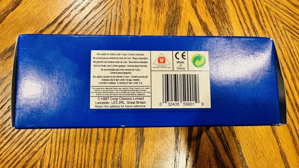 Винтажный 1997 Corgi British Airways Concorde 59901 реактивный самолет литой новый из старых запасов - Изображение 2 из 4