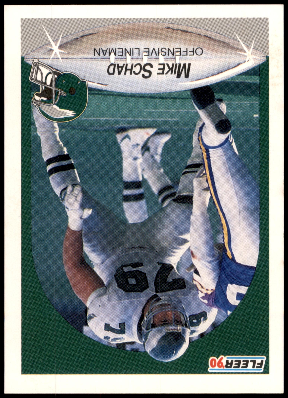 Mike Schad #89 1990 Fleer