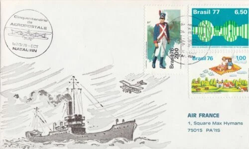 Timbres d'Italie enveloppes