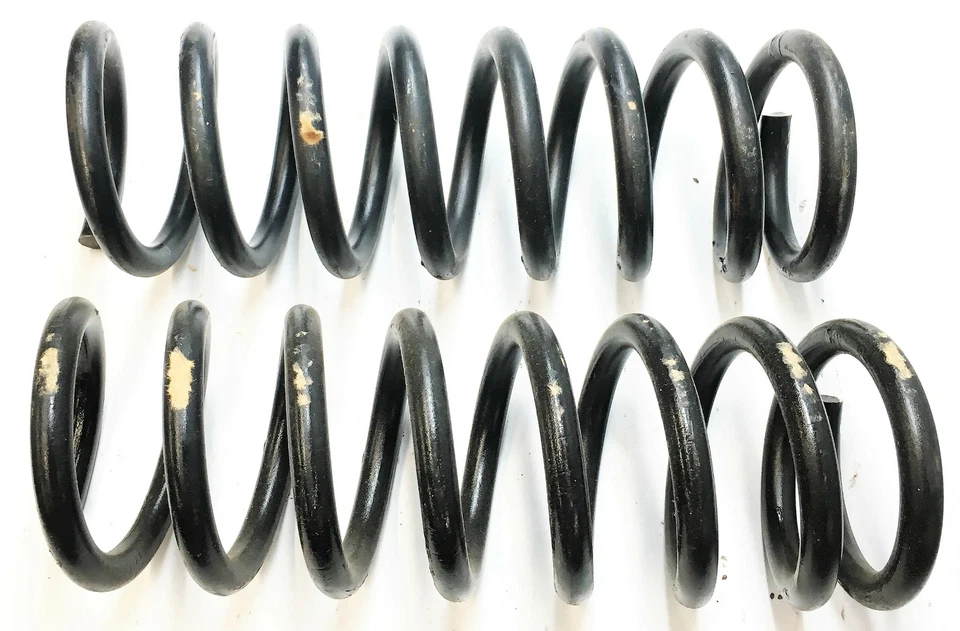 Juego de muelles helicoidales de suspensión McQuay-Norris par negro FCS8556S NOS Foto 2 de 3