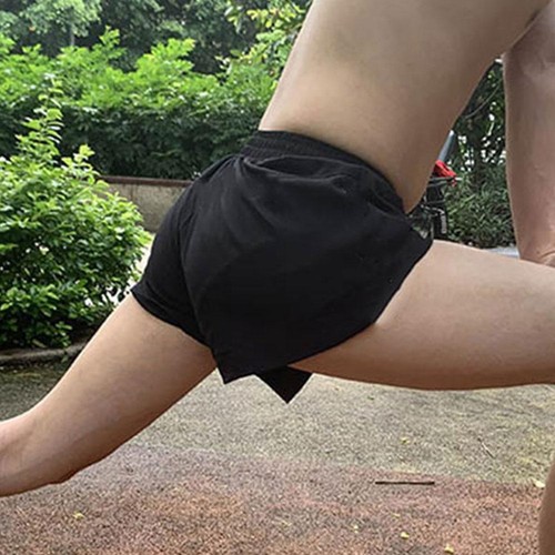 Mens Soft Running Shorts For Gym Training & Fitness Lightweights B4I2-AUAU- - Picture 6 of 12