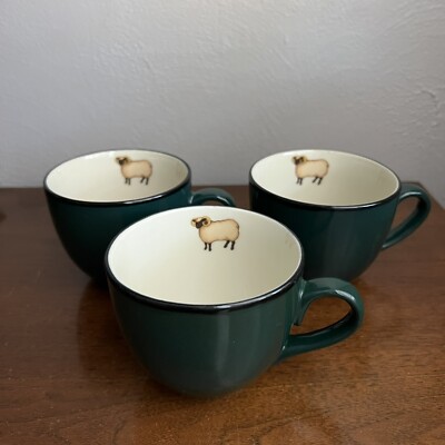 18 Henry & Co International Tableworks SHEEP Coffee Mug Tea Cup Lot of 3