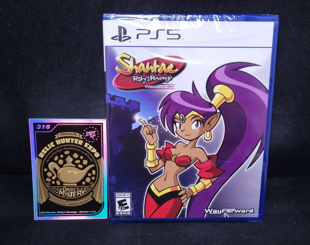 Shantae Risky's Revenge Director's Cut with Collectible Card #316
