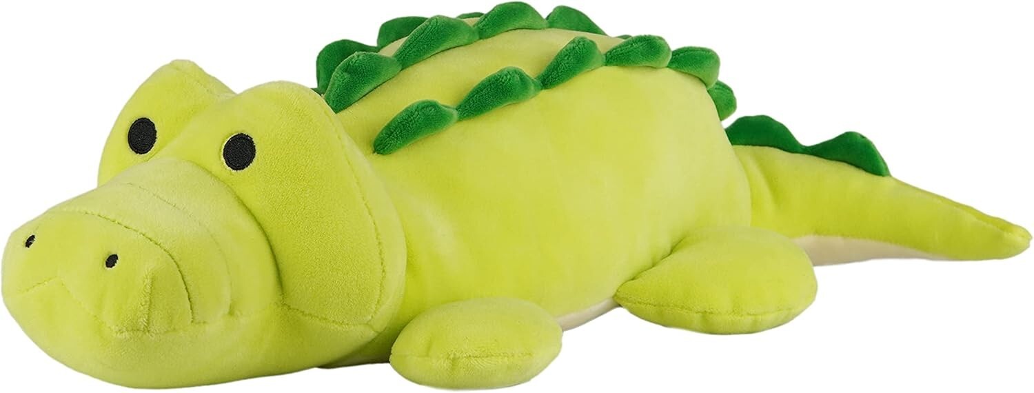 Green Alligator Plushie Toy Avocatt - 12 Inches Stuffed Animal