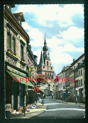 AK St. Wendel, Saar, Luisenstrasse, gel. 1961 nach Kempten Allgäu