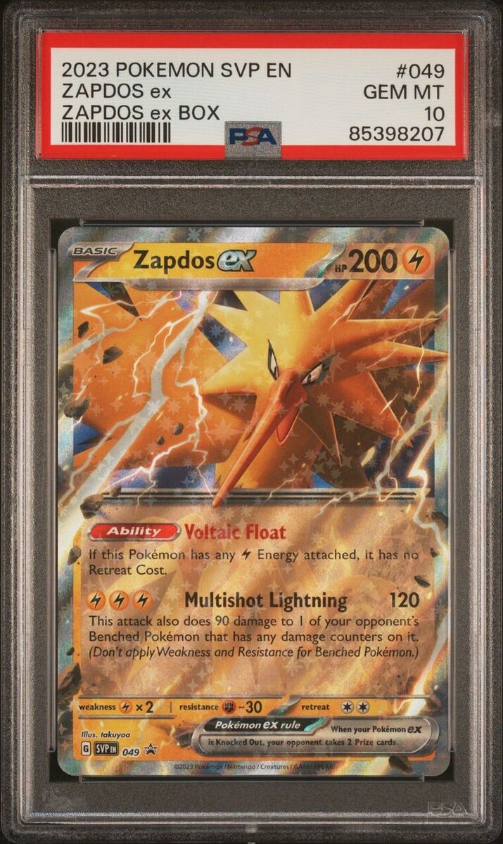 💎PSA 10 Pokémon 151 Zapdos Ex 049 Promo💎 | eBay 💎PSA 10 Pokémon 151 Zapdos Ex 049 Promo💎 | eBay