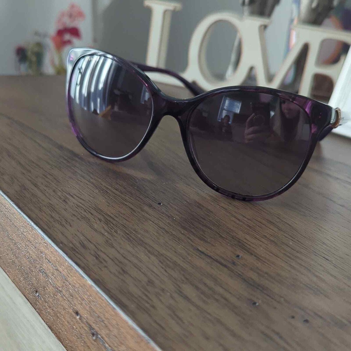 Bvlgari Purple Rhinestone Sunglasses Bvlgari Purple Gradient 8082-B Shield Sunglasses Bvlgari | TLC main image 3