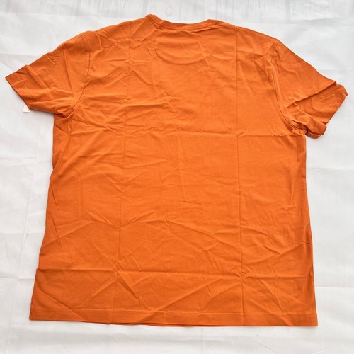 Goodthreads Men's Slim-Fit Short-Sleeve Cotton Crewneck Orange T-Shirt XL - Picture 2 of 8