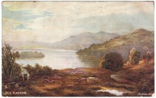 Loch Katrine, Andrew Bl? - 1906 Antique Art Postcard